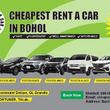 Cheapest Rent A Car In Bohol